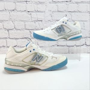 NEW BALANCE 1003 – NIB, Deadstock, Tennis Shoes, Sneakers, White/teal, Size 10B